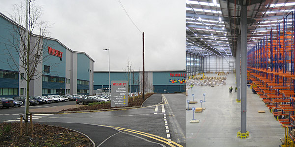 Distribution centre in Midlands