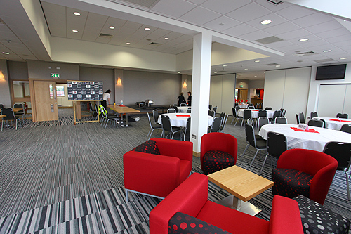 Football ground function suites