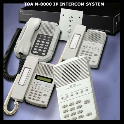 N-8000 intercom system